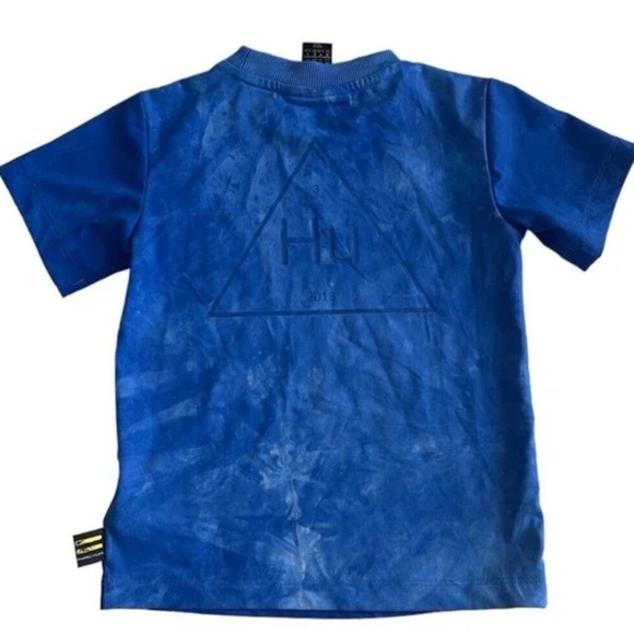 Adidas Originals Pharrell Williams HU Holi Toddler 4T T-Shirt Blue CZ0987 - Picture 2 of 7